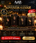 🎄🔥 EN VERDENSNYHED FRA AAR KNIVE! 🔥🎄

Vi tør godt love, at du ikke har prøvet en adventskalender som denne før!

I år lancerer vi hos AAR Knive det, vi præsenterer som verdens første og eneste adventskalender af denne slags! 🔪🎁

Vi har sammensat nog